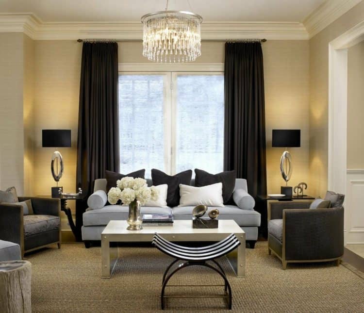 2024 Trends for Living Room Curtains - 30 Inspiring Ideas - Interior ...