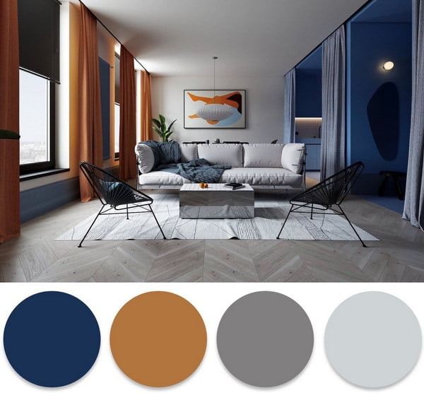 Interior Colors 2023 - How to find the perfect color combination for